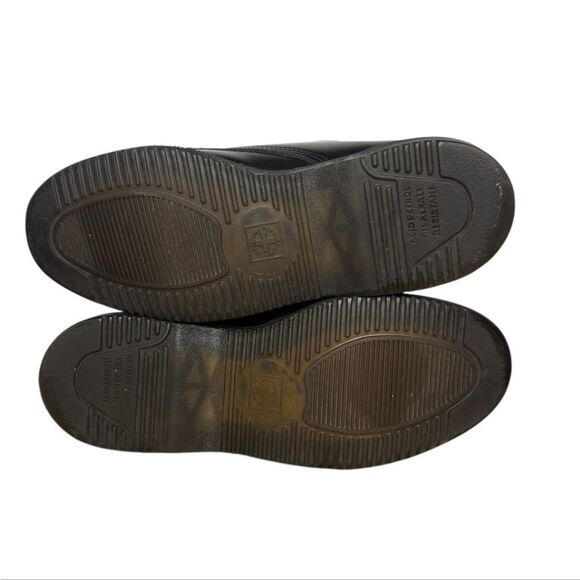 Dr. Martens Pandora Women’s 8 Shoes Black Leather Loafers Double Monk Strap - Picture 8 of 9